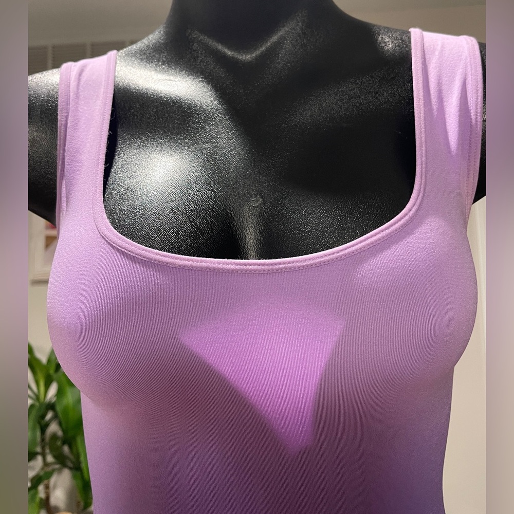 Soho Girls Lavender and Deep Purple Stretch Dress, OSFM - Picture 2 of 6
